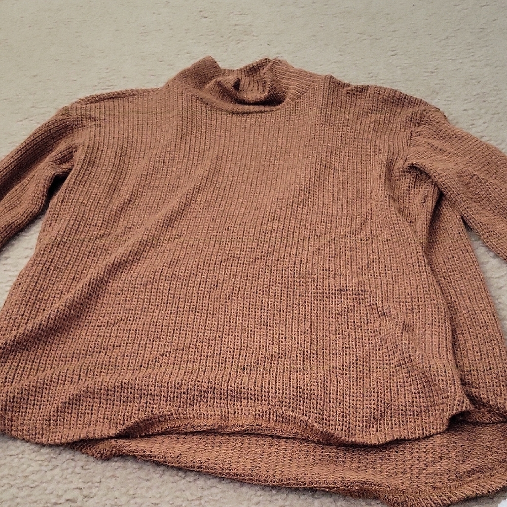 Cozy Women's Sweater in Tan